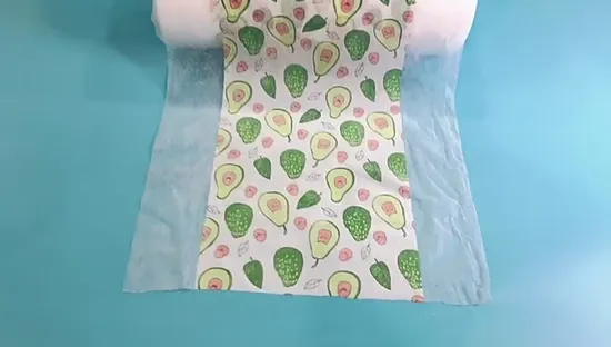 기저귀 제조용 PE 필름 적층 부직포